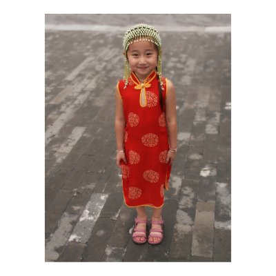 Little Chinese Girl Print by jeffcraighead