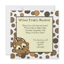 Little Chipmunk Cutie invitations by candystore Little Chipmunk Cutie invitations