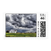 Little Church on the Prairie postage