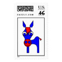 Little Claus and Big Claus - Blue Horse postage