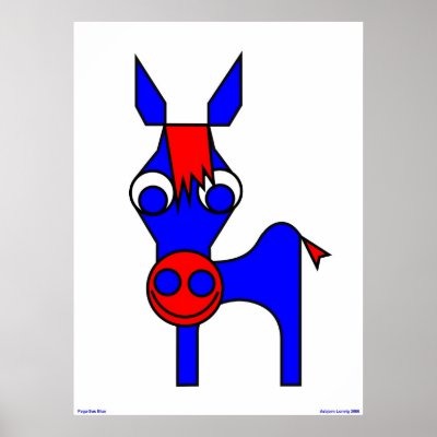 Little Claus and Big Claus - Blue Horse Posters by lonvig