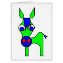Little Claus and Big Claus - Green Horse cards