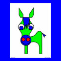 Little Claus and Big Claus - Green Horse posters