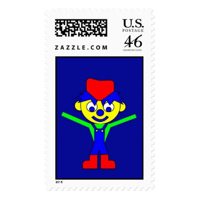Little Claus Postage Stamp by lonvig