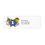 Little Cowboy 1st Birthday Label