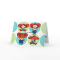 Little Cowboy Birthday Invitation Card