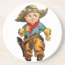 Little Cowboy Beverage Coasters