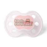 Little Cowgirl Pink Western Hat Baby Pacifiers