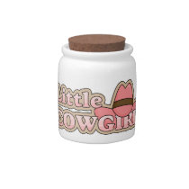Little Cowgirl  - Western Candy Dishes