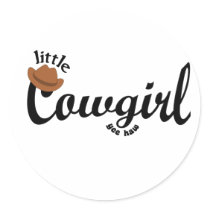 little cowgirl yeehaw stickers by Classicdesignz little cowgirl yeehaw stickers