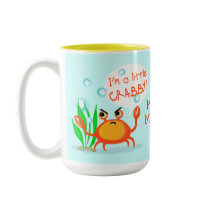 Little Crabby Crab Coffee Mug