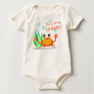 Little Crabby Crab T-Shirt / Baby Bodysuit shirt