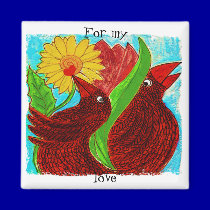 little crows in paradise magnets