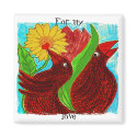 little crows in paradise magnets