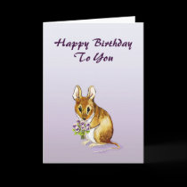 Little Cute use Happy Birthday Card cards