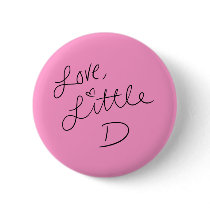 Little D Pinback Button