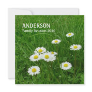 Little Daisies Family Reunion invitation invitation