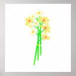 Little Daisy Bouquet Posters