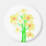 Little Daisy Bouquet Refrigerator Magnets