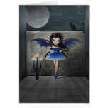 Little Dancer Gothic Vampire Fairy Card
