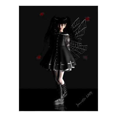 Little Darlin' Poster by moxiegraphix