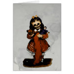 Little Dead Girl Christmas Card