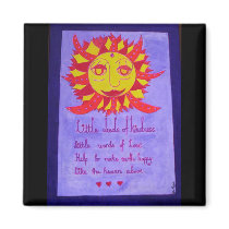 little deeds Magnet by Kianmaartgallery little deeds Magnet