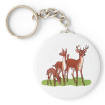 Little Deer Family Keychains