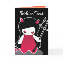 Little Devil Halloween Card for kids by kidsonly Little Devil Halloween Card for kids