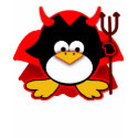 Little Devil Penguin t-shirts