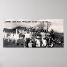 Little did the Winklesons suspect... Poster
