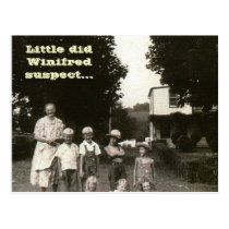 Little did Winifred suspect... Post Card