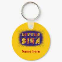Little Diva (2), Name here keychains