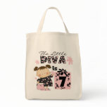 Little Diva 7th Birthday Tshirts and Gifts Canvas Bag