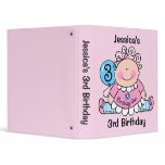 Little Doll 3rd Birthday Keepsake Binder