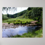 Little Don Valley at Langsett Reservoir posters