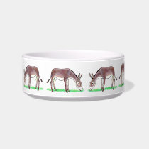 Little Donkey Cat Water Bowls