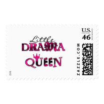 Little Drama Queen T-shirts and Gifts Postage Stamp