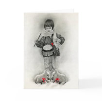 Little drummer boy Card