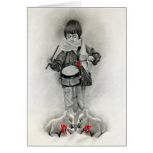 Little drummer boy Card