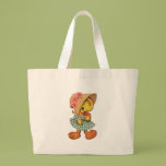 Little Duck in Dress and Bonnet Bag