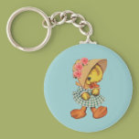 Little Duck in Dress and Bonnet Keychains