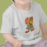 Little Duck in Dress and Bonnet Tee Shirt