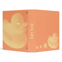 LITTLE DUCKY MEMORY BOOK binders