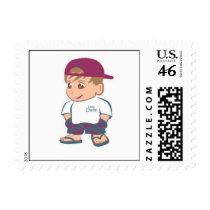 Little Dude Postage Stamp by littledudecorp Little Dude Postage Stamp