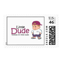 Little Dude Postage Stamps by littledudecorp Little Dude Postage Stamps
