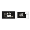 Little Dude Trailer Co. Black & White  Stickers bumper stickers