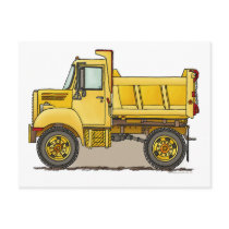 Little Dump Truck Post Card