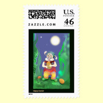 *Little easter bunny* postage