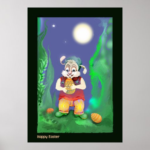 *Little easter bunny* Poster